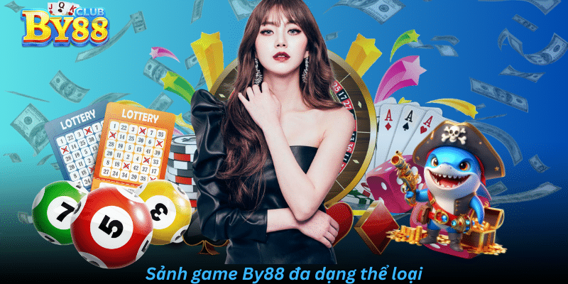 Sảnh game By88 đa dạng thể loại