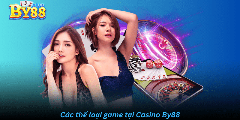 Các thể loại game tại Casino By88