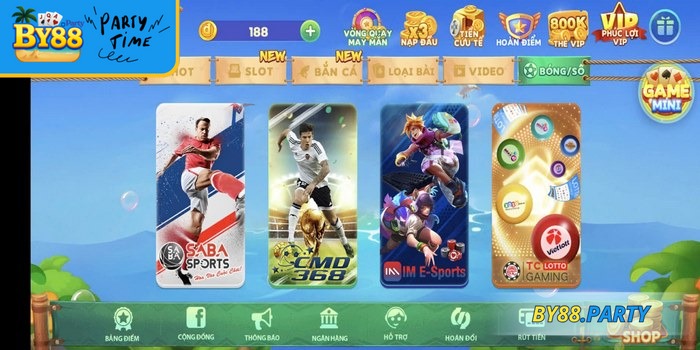 SABA thể thao BY88 mở ra thế giới cá cược trực tuyến sôi động