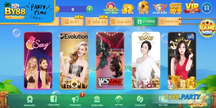Sexy Casino là sảnh cược nổi bật hiển thị ngay đầu