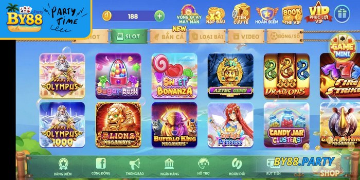 Slot nổ hũ BY88 mang đến thế giới giải trí hấp dẫn
