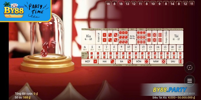 Tài Xỉu Mini BY88 – Chơi Nhanh, Dễ Hiểu & Trả Thưởng Cao 3 Mẹo theo dõi sát sao kết quả cược