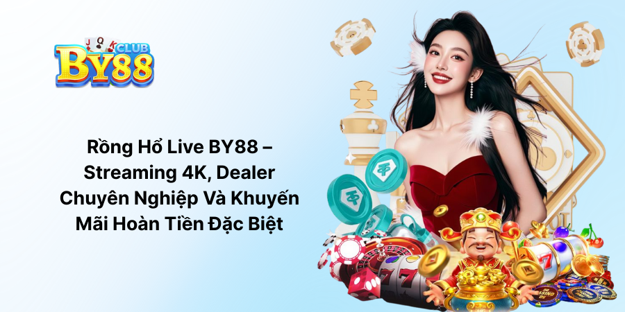 Rồng Hổ Live BY88 – Streaming 4K, Dealer Chuyên Nghiệp Và Khuyến Mãi Hoàn Tiền Đặc Biệt